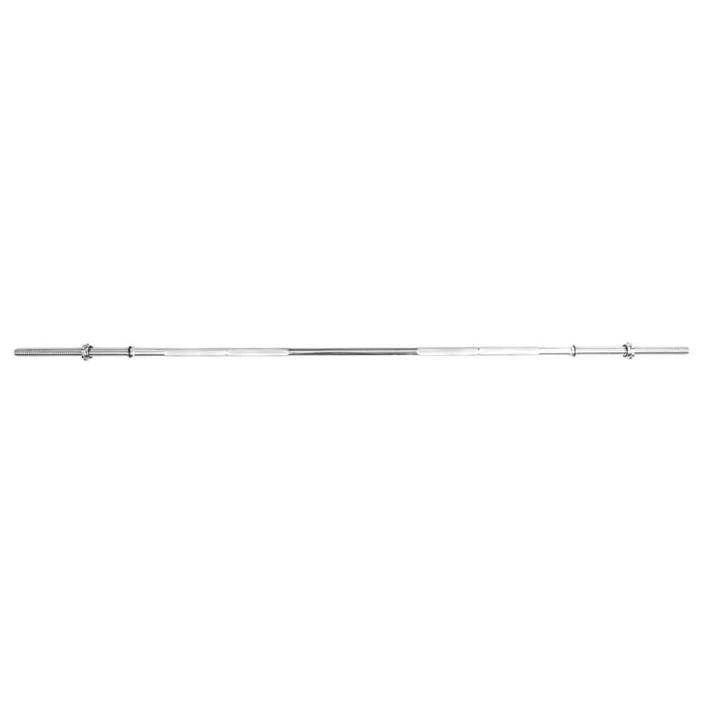 INSPORTLINE - SÚLYEMELŐ RÚD WELENORTY EGYENES 220CM/30MM MENETTEL ÉS HÜVELYEKKEL