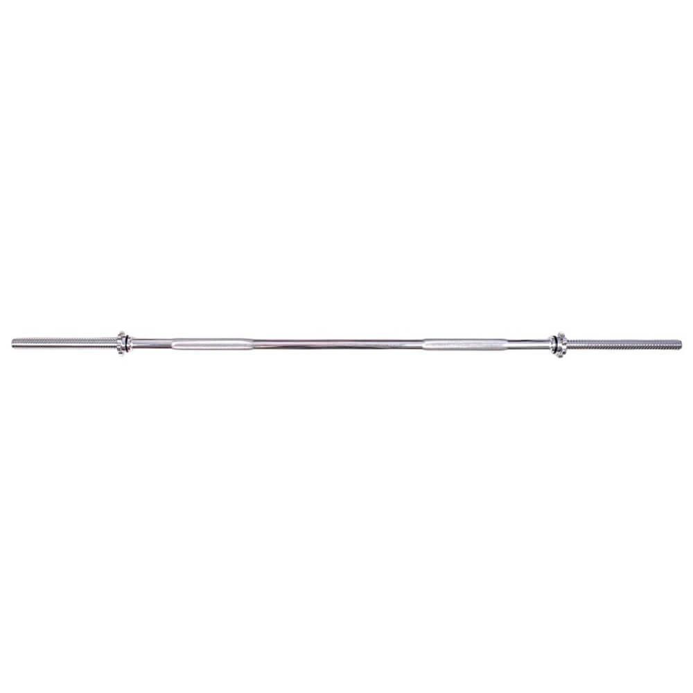 INSPORTLINE - SÚLYEMELŐ RÚD WELERTY EGYENES 180CM/30MM MENETTEL ÉS HÜVELYEKKEL