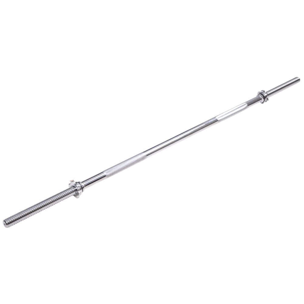 INSPORTLINE - SÚLYEMELŐ RÚD WELERTY EGYENES 180CM/30MM MENETTEL ÉS HÜVELYEKKEL