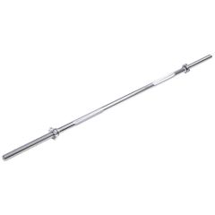 INSPORTLINE - SÚLYEMELŐ RÚD WELERTY EGYENES 180CM/30MM MENETTEL ÉS HÜVELYEKKEL