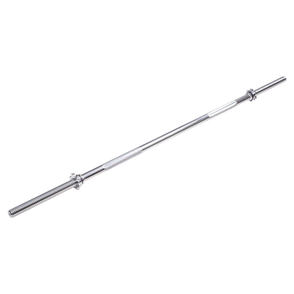 INSPORTLINE - SÚLYEMELŐ RÚD WELEXTY EGYENES 160CM/30MM MENETTEL ÉS HÜVELYEKKEL