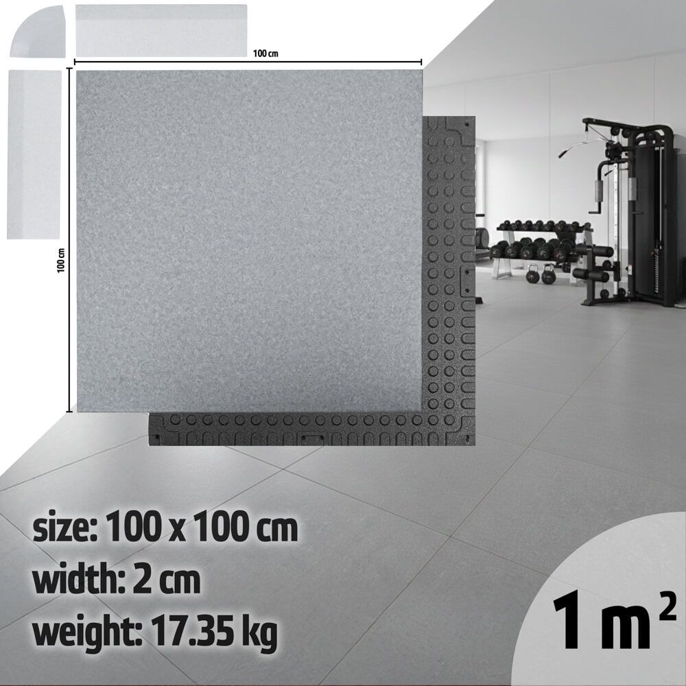 INSPORTLINE - SÚLYZÓSZŐNYEG LUXTEKO WAFFLE 100X100X2 CM INSPORTLINE - SÚLYZÓSZŐNYEG LUXTEKO WAFFLE 100X100X2 CM