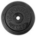INSPORTLINE - ÖNTÖTTVAS SÚLYZÓTÁRCSA CASTBLACK 20 KG 30 MM