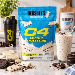CELLUCOR - C4 WHEY PROTEIN - HERSHEY'S SÜTIKRÉM - 455 G