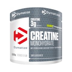 DYMATIZE - CREATINE MONOHYDRATE POWDER - ÍZESÍTETLEN - 500 G