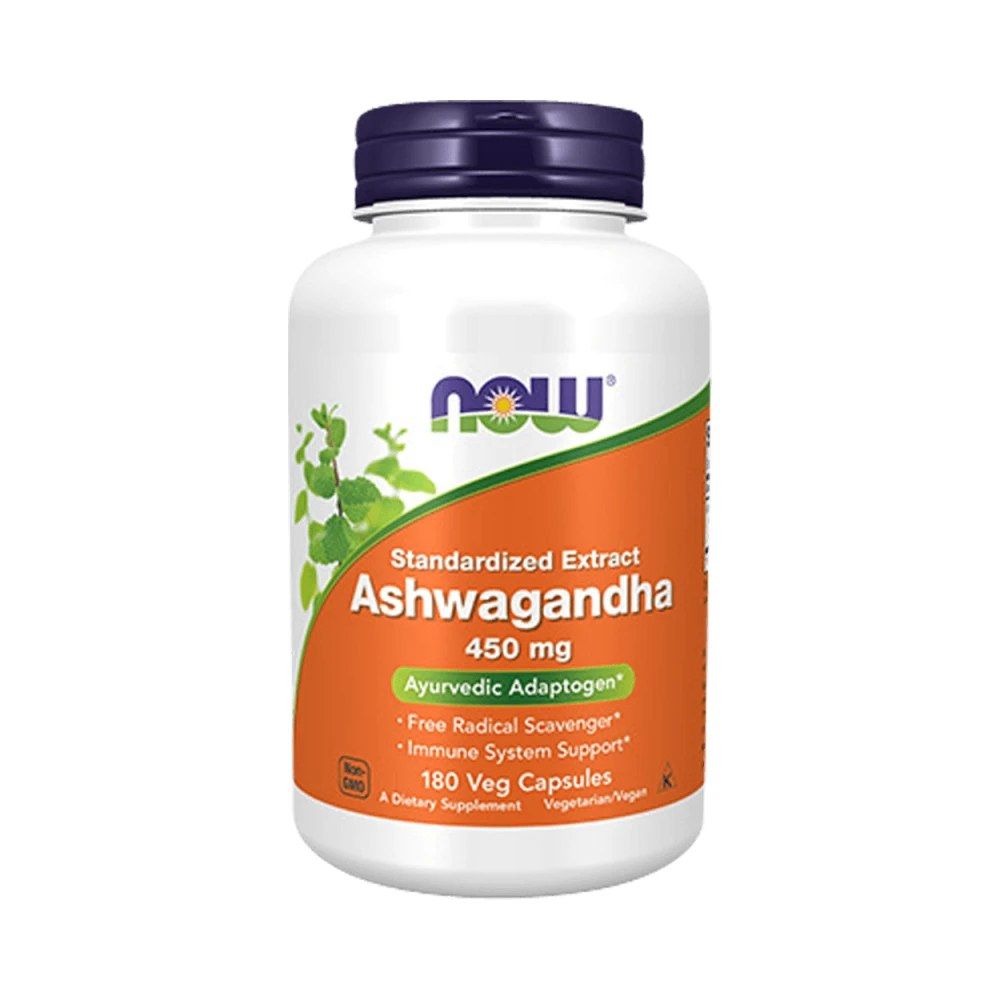 NOW - ASHWAGANDHA 450MG - 180 KAPSZULA
