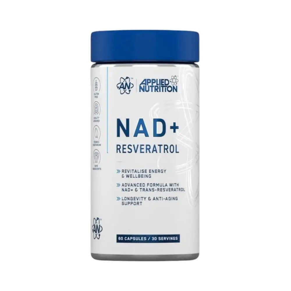 APPLIED NUTRITION - NAD+ RESVERATROL - 60 KAPSZULA