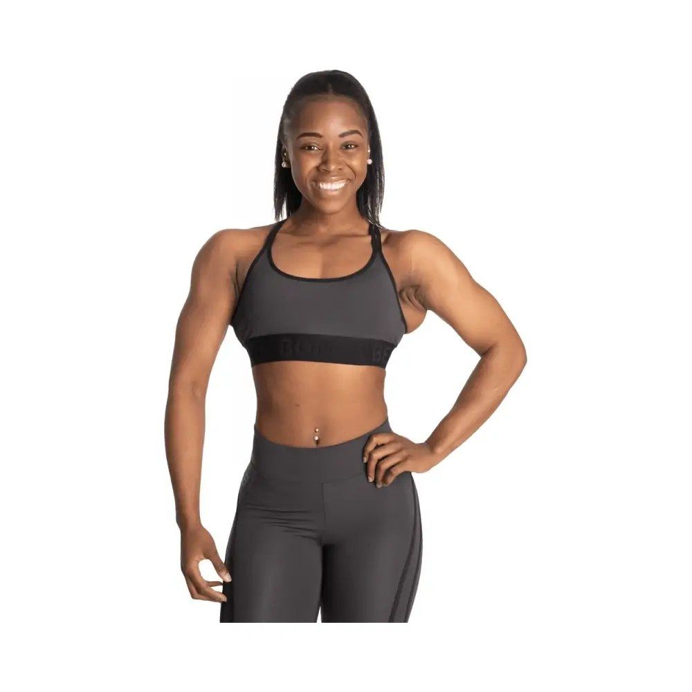 BETTER BODIES - GYM SPORTS BRA - CHARCOAL
