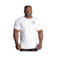 BETTER BODIES - GYM TAPERED TEE - WHITE
