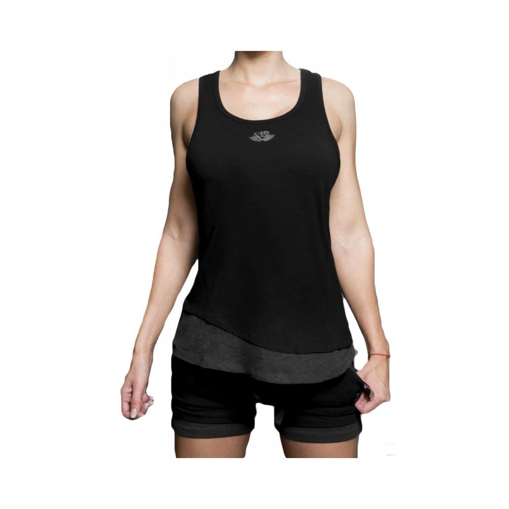 BODY ENGINEERS - AURORA DOUBLE TANKTOP - BLACK