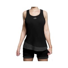 BODY ENGINEERS - AURORA DOUBLE TANKTOP - BLACK