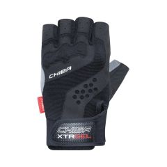 CHIBA GLOVES - 40168 XTR GEL - BLACK/LIGHT GREY