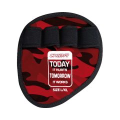CHIBA GLOVES - 40186 MOTIVATION GRIPPAD - RED/BLACK