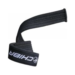 CHIBA GLOVES - 40615 LIFTING STRAPS PRO - BLACK