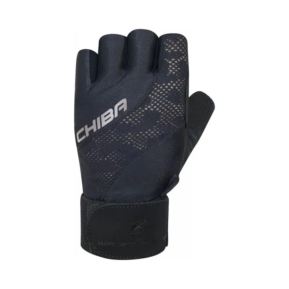 CHIBA GLOVES - 40911 LADY WRIST PRO V2 - BLACK/SILVER
