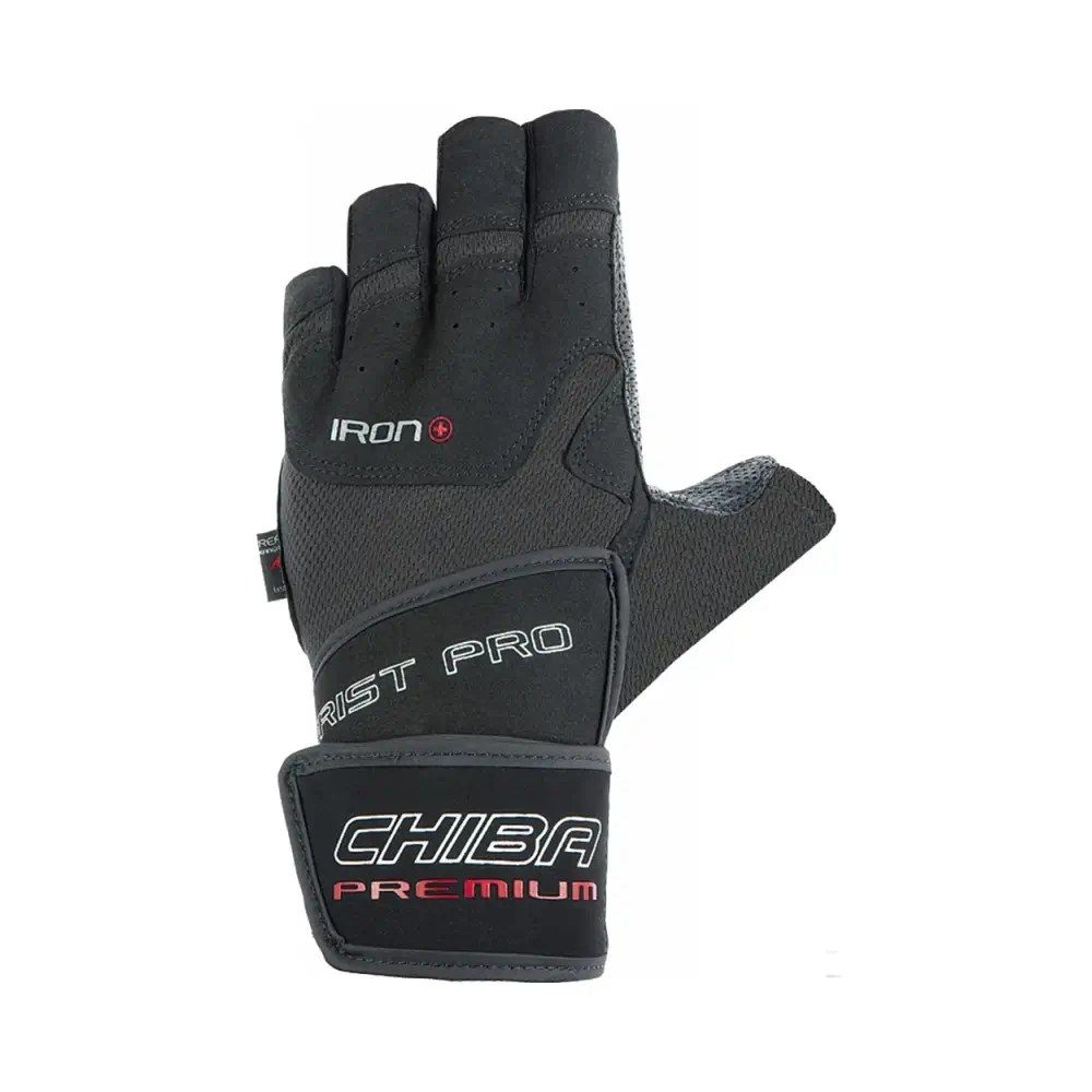 CHIBA GLOVES - 42142 IRON PLUS - BLACK