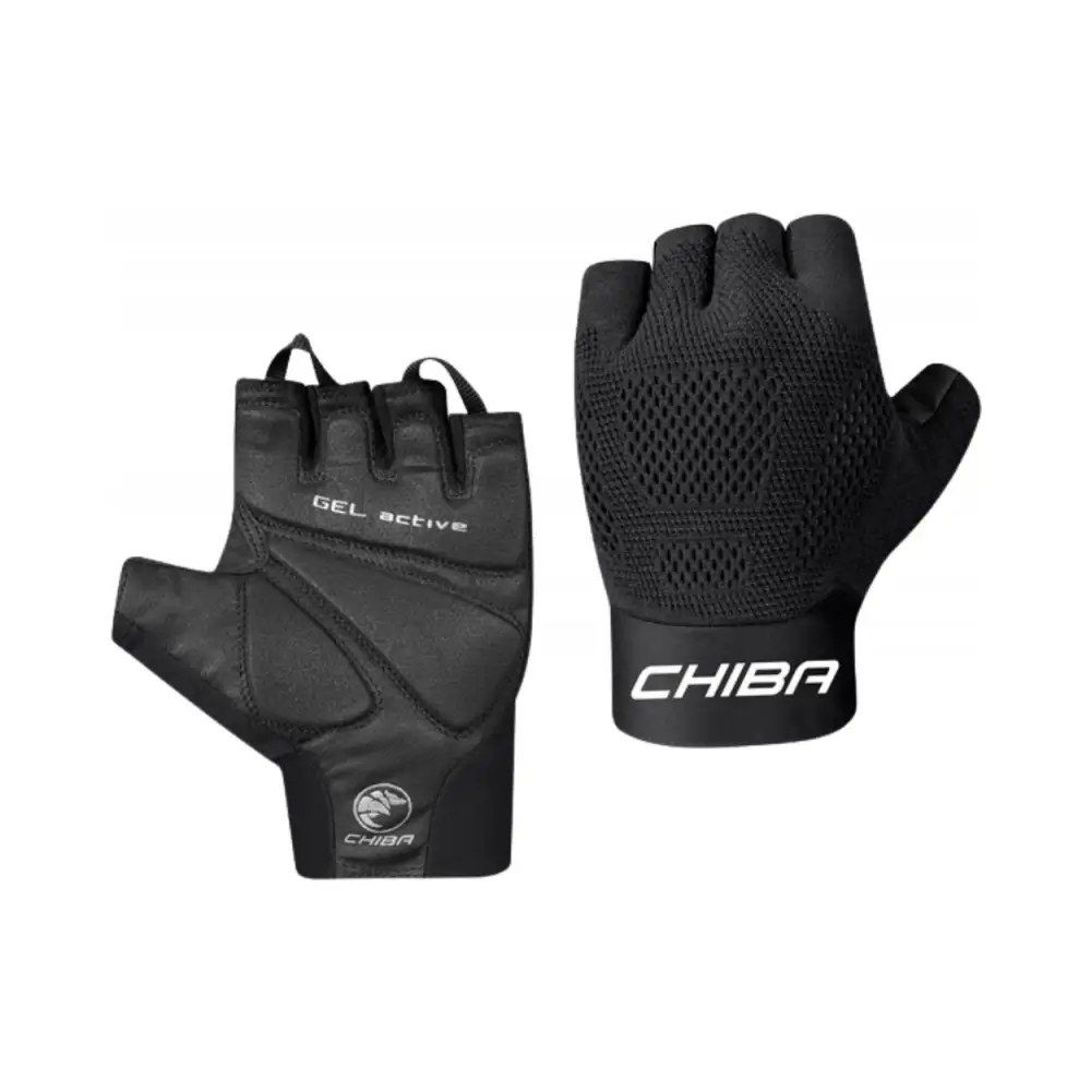 CHIBA GLOVES - 42155 GEL SUPER COMFORT - BLACK