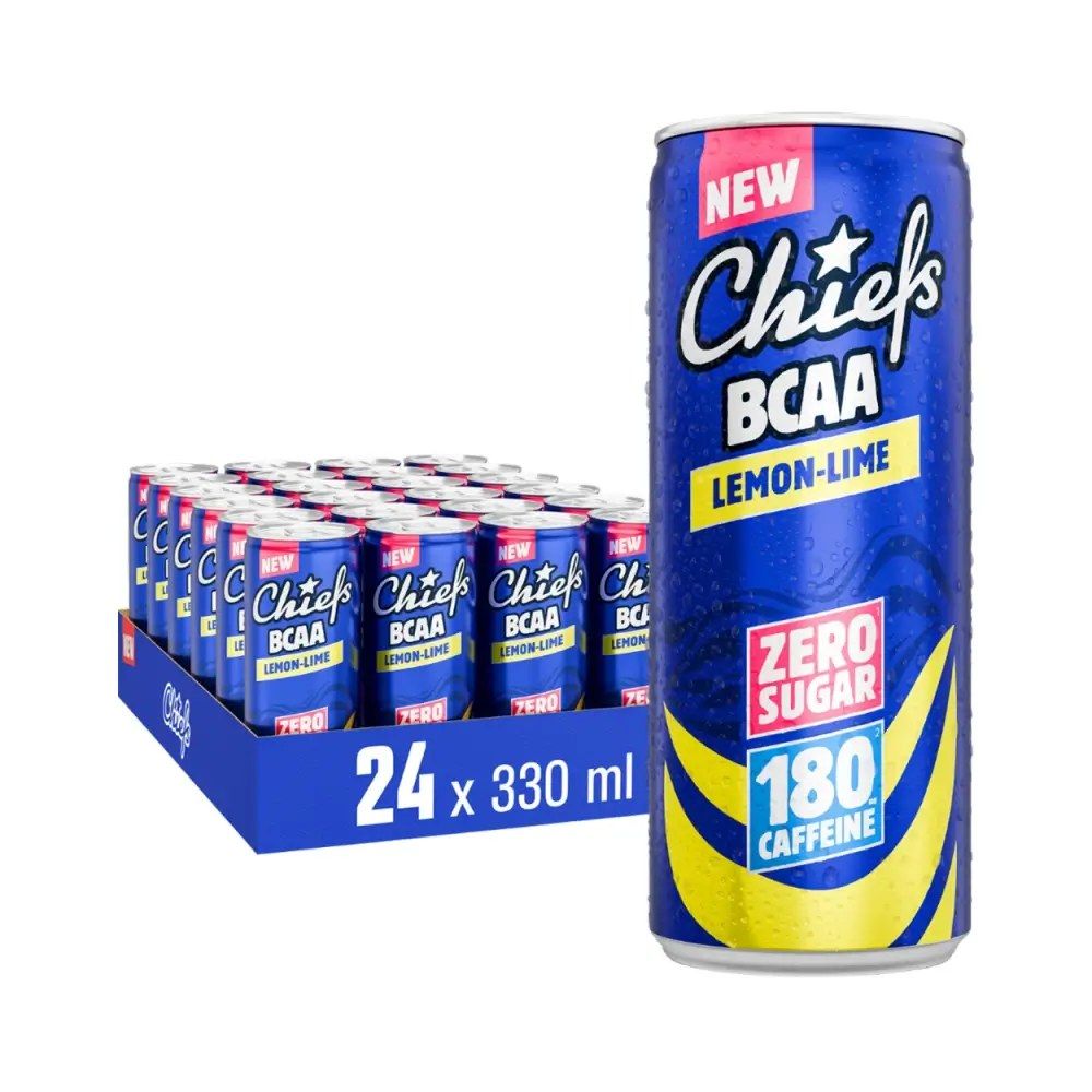 CHIEFS - BCAA - LEMON-LIME - 24 X 330 ML