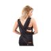 GORILLA WEAR - ODESSA CROSS BACK TANK TOP - BLACK/NEON ORANGE