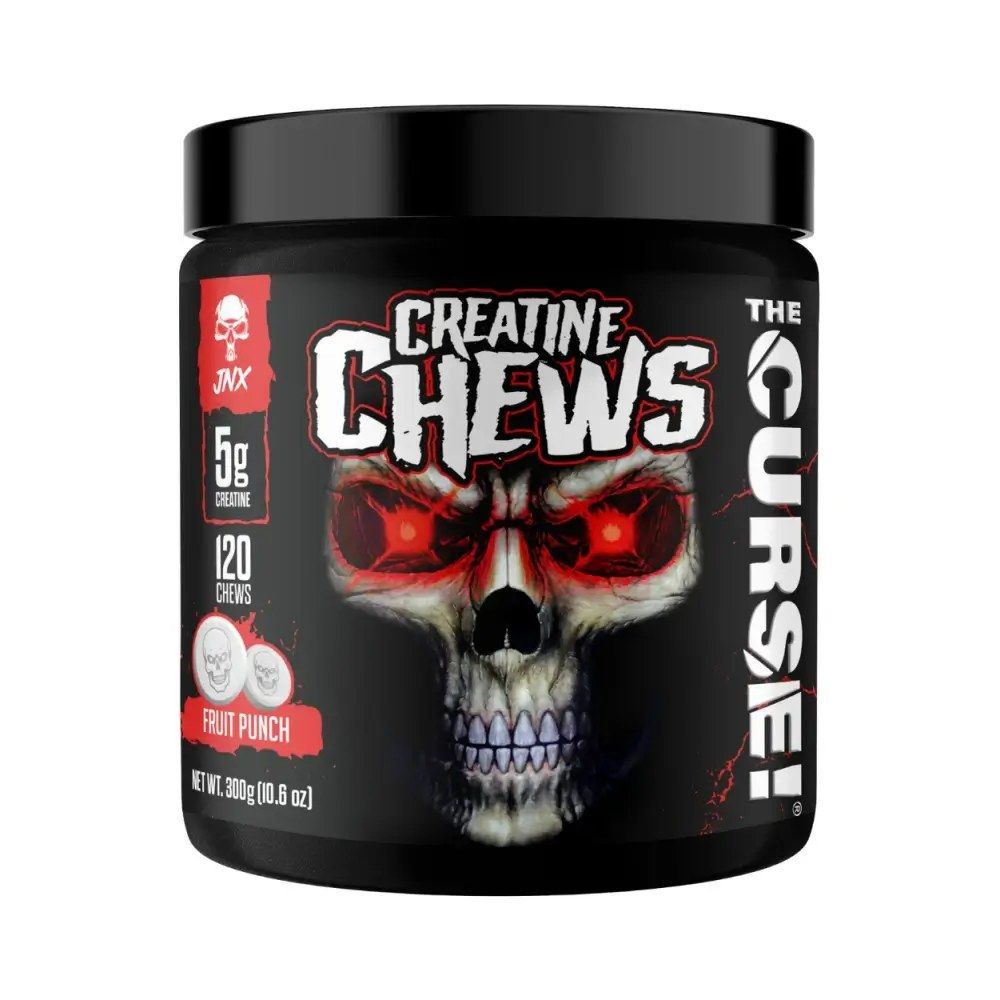 JNX SPORTS - THE CURSE! CREATINE CHEWS - 120 TABLETTA