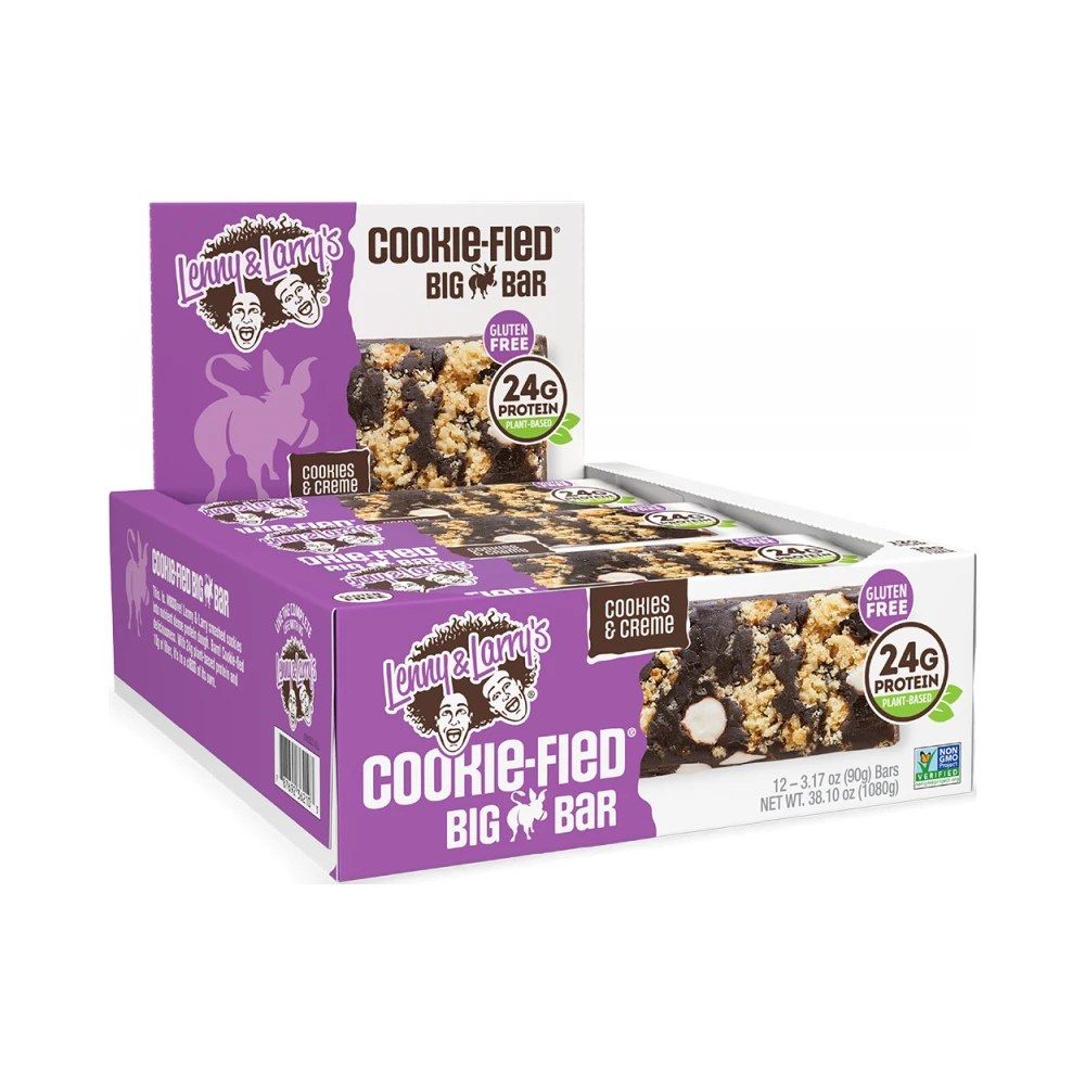 LENNY & LARRY'S - THE COMPLETE COOKIE-FIED BIG BAR - 12 X 90 G