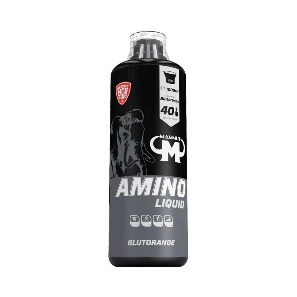 MAMMUT NUTRITION - AMINO LIQUID - BLOOD ORANGE - 1000 ML