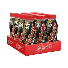 MARS - HIGH PROTEIN MILK DRINK - CHOCOLATE, MALT & CARAMEL FLAVOUR - 12 X 250 ML