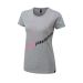 MUSCLEPHARM - WOMENS OUTLINE LOGO TEE GREY - MPLTS487