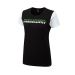 MUSCLEPHARM - WOMENS STRONG & SEXY T-SHIRT BLACK - GREEN - MPLTS486