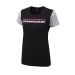 MUSCLEPHARM - WOMENS STRONG & SEXY T-SHIRT BLACK - HOT PINK - MPLTS486