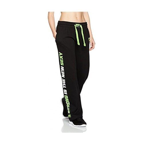 MUSCLEPHARM - WOMENS SWEAT PANT BLACK / LIME - MPLPNT453LS
