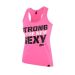 MUSCLEPHARM - WOMENS VEST STRONG IS THE NEW SEXY HOT PINK - MPLVST432