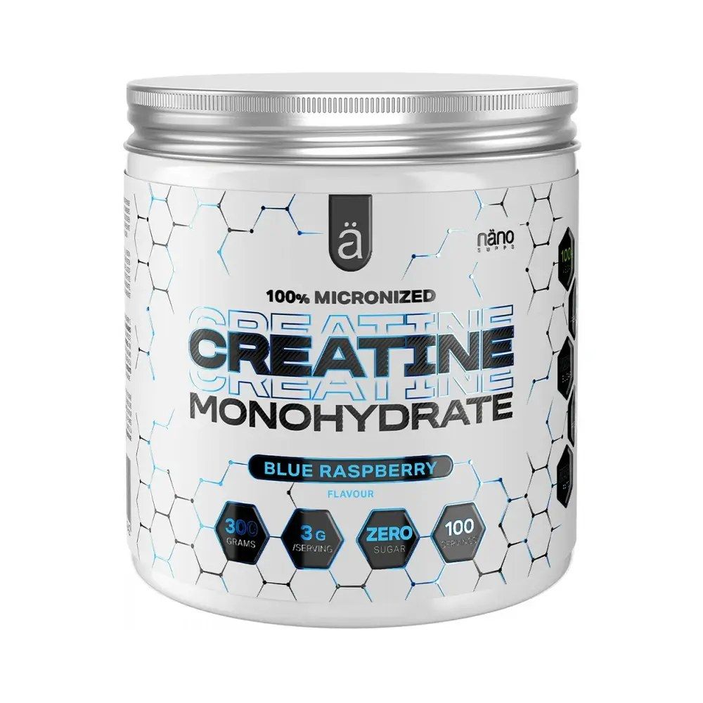 NANOSUPPS - CREATINE MONOHYDRATE - FLAVOURED - 300 G