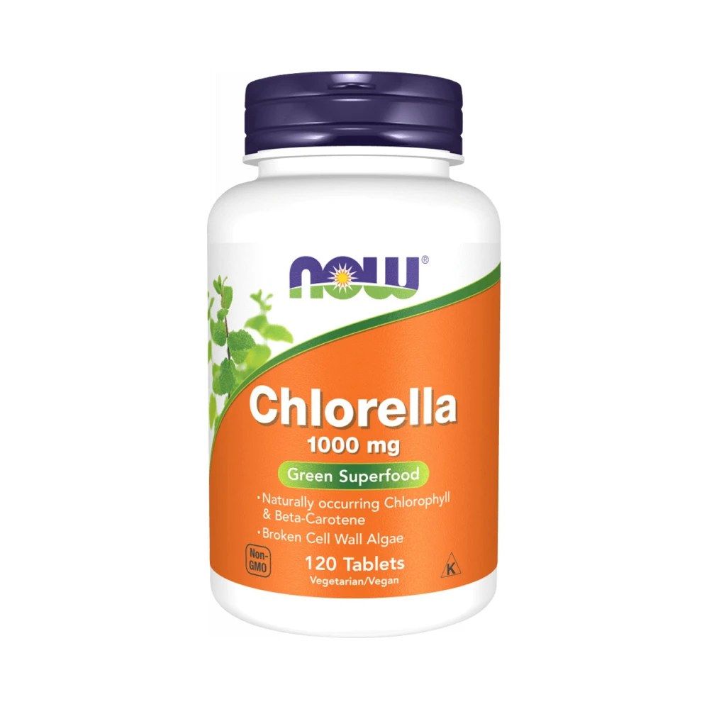 NOW - CHLORELLA 1000MG - 120 KAPSZULA