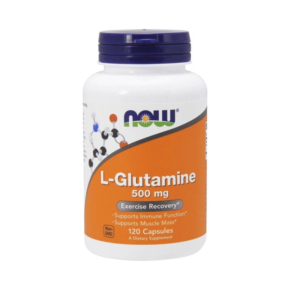 NOW - L-GLUTAMINE 500MG - 120 KAPSZULA