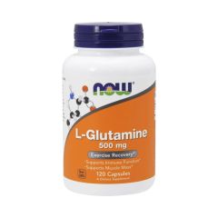NOW - L-GLUTAMINE 500MG - 120 KAPSZULA