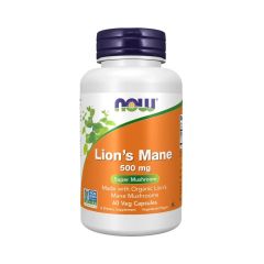 NOW - LION'S MANE 500MG - 60 KAPSZULA