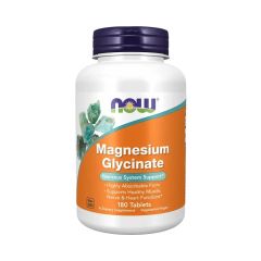 NOW - MAGNESIUM GLYCINATE - 180 TABLETTA