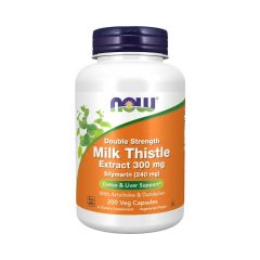 NOW - MILK THISTLE EXTRACT 300MG - 200 KAPSZULA