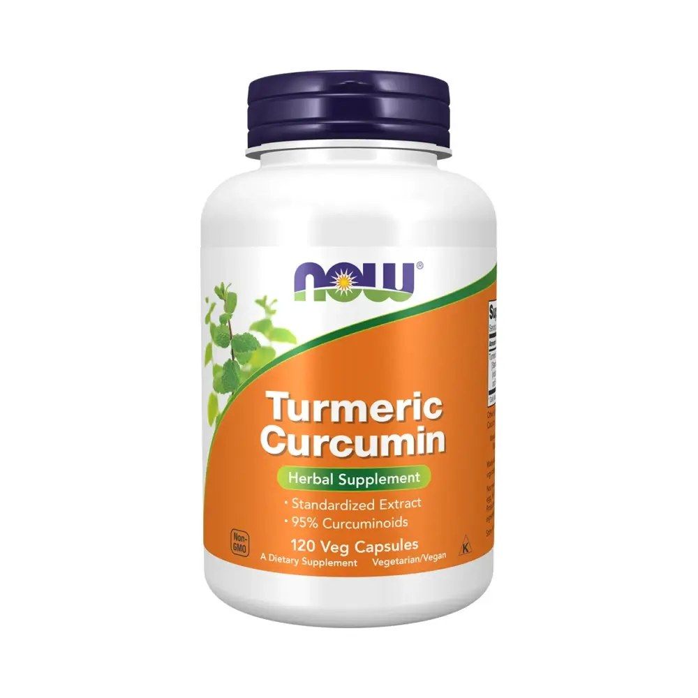 NOW - TURMERIC CURCUMIN - 120 KAPSZULA