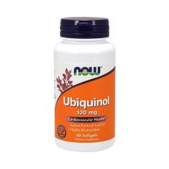 NOW - UBIQUINOL 100 MG - 60 LÁGYKAPSZULA
