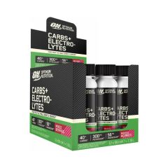 OPTIMUM NUTRITION - CARBS + ELECTROLYTES SHOT - 12 X 99 ML