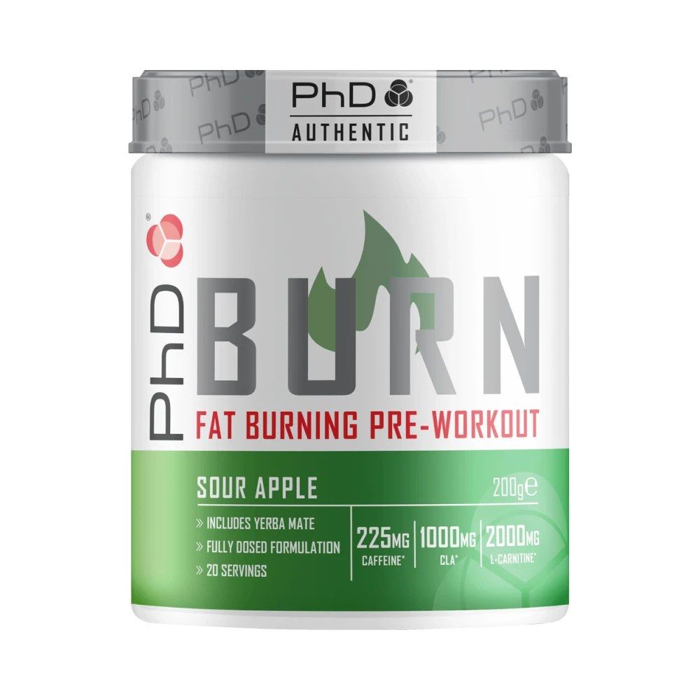 PHD NUTRITION - BURN PRE-WKT - 200 G