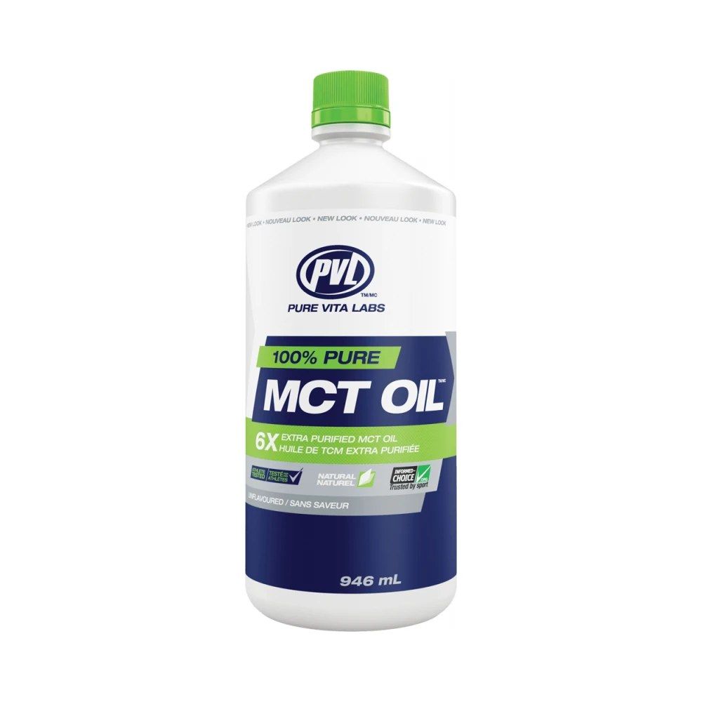 PVL - 100% PURE MCT OIL - ÍZESÍTETLEN - 946 ML