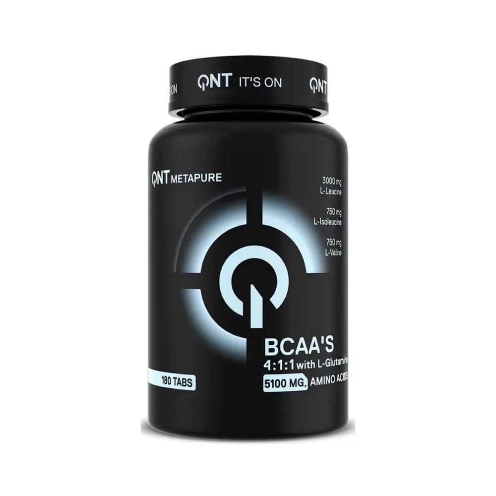 QNT SPORT - BCAA 4:1:1 + L-GLUTAMINE - 180 TABLETTA