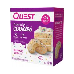 QUEST NUTRITION - PROTEIN FROSTED COOKIES - 8 X 25 G