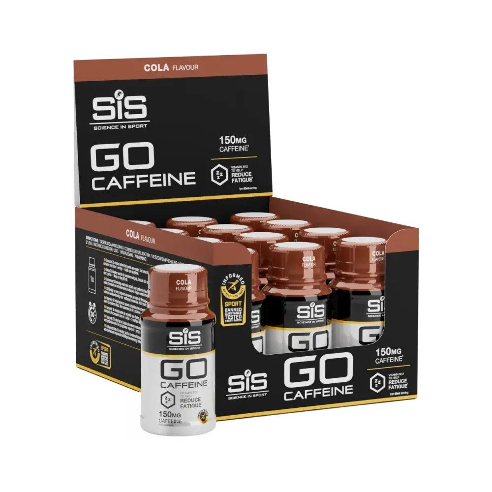 SIS - GO CAFFEINE SHOT - COLA - 12 X 60 ML
