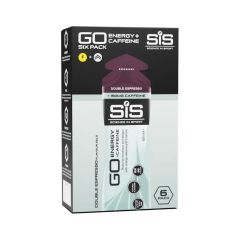 SIS - GO ENERGY + CAFFEINE GELS - 6 X 60 ML