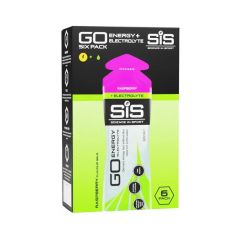 SIS - GO ENERGY + ELECTROLYTE GELS - 6 X 60 ML