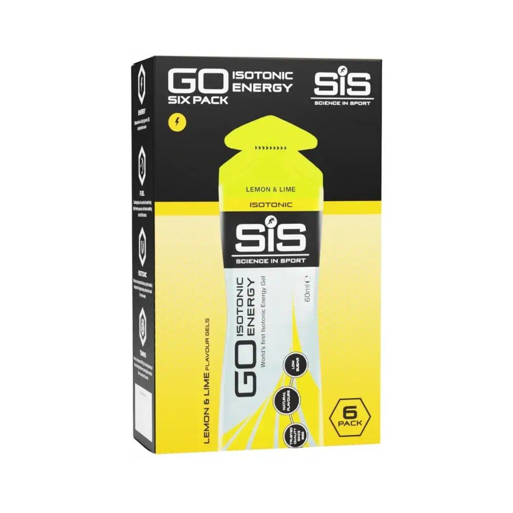 SIS - GO ISOTONIC ENERGY GELS - 6 X 60 ML